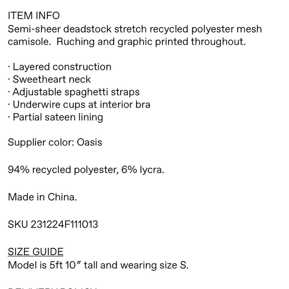 Miaou Renzo Top XS - Picture 6 of 6